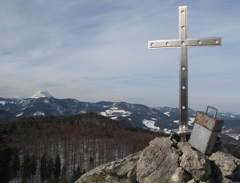 Gipfelkreuz am Hohen Stein